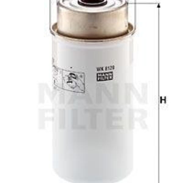 Palivový filtr MANN-FILTER WK 8120