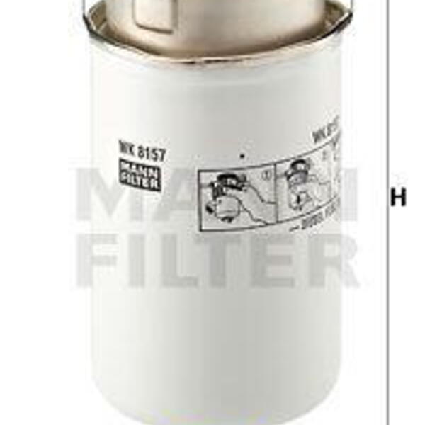Palivový filtr MANN-FILTER WK 8157