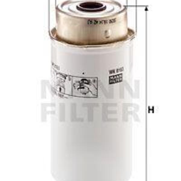 Palivový filtr MANN-FILTER WK 8163 WK 8163