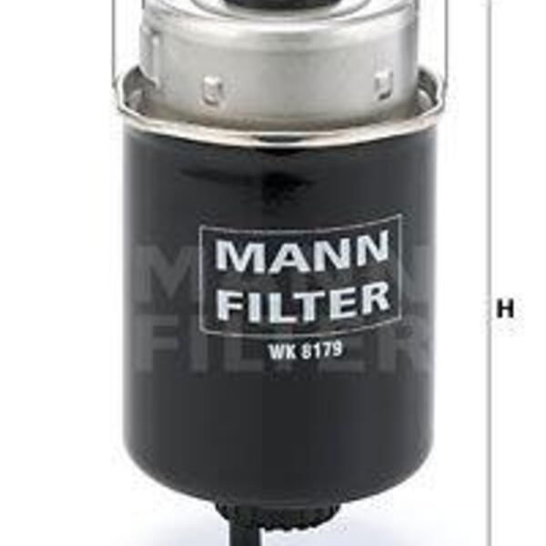 Palivový filtr MANN-FILTER WK 8179