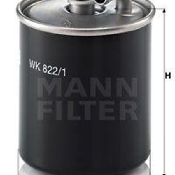 Palivový filtr MANN-FILTER WK 822/1