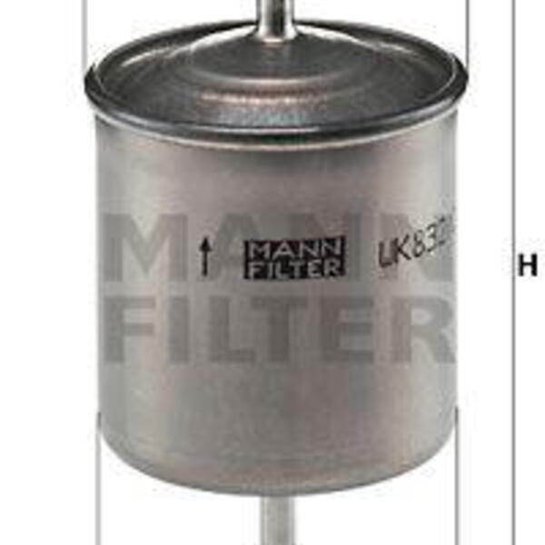 Palivový filtr MANN-FILTER WK 832/2