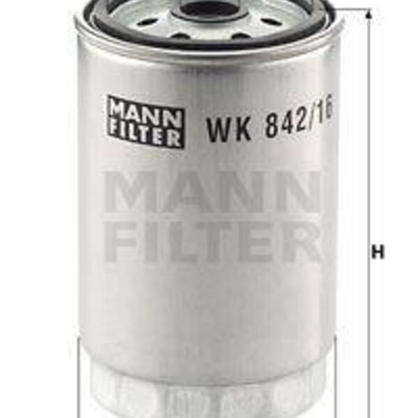 Palivový filtr MANN-FILTER WK 842/16