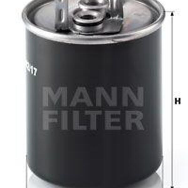 Palivový filtr MANN-FILTER WK 842/17