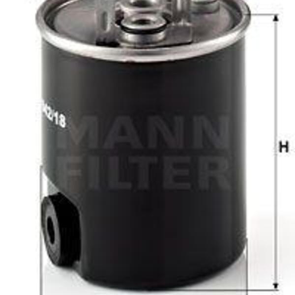 Palivový filtr MANN-FILTER WK 842/18