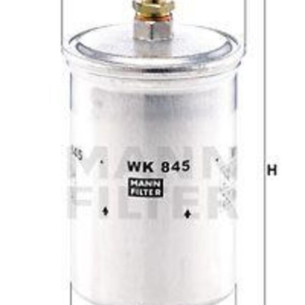 Palivový filtr MANN-FILTER WK 845 WK 845