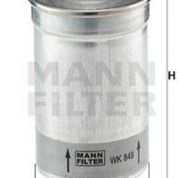 Palivový filtr MANN-FILTER WK 849 WK 849