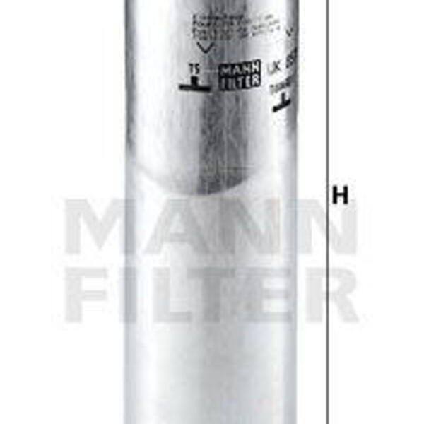 Palivový filtr MANN-FILTER WK 857/1 WK 857/1
