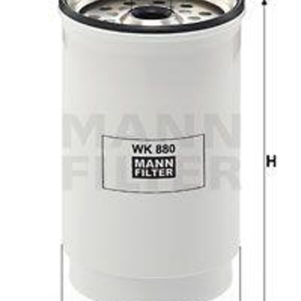 Palivový filtr MANN-FILTER WK 880