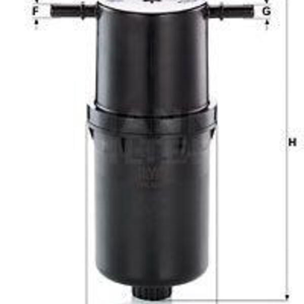 Palivový filtr MANN-FILTER WK 9024