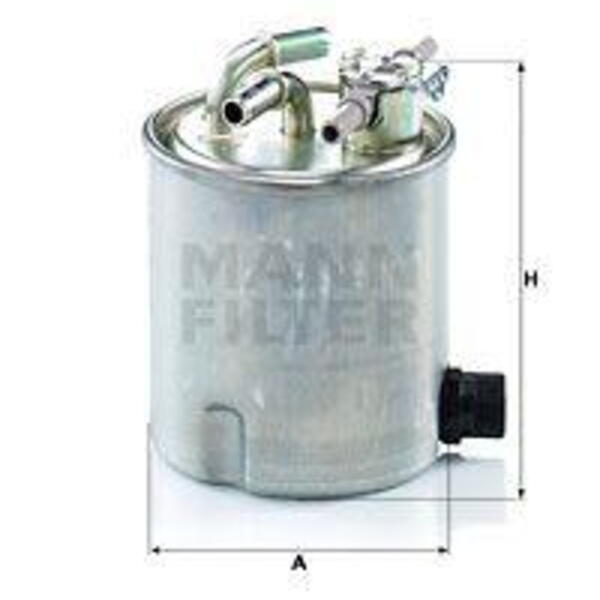 Palivový filtr MANN-FILTER WK 9025