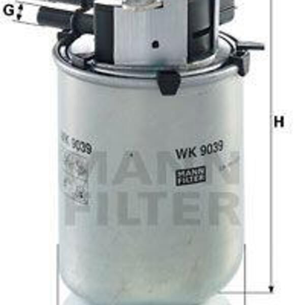 Palivový filtr MANN-FILTER WK 9039 WK 9039