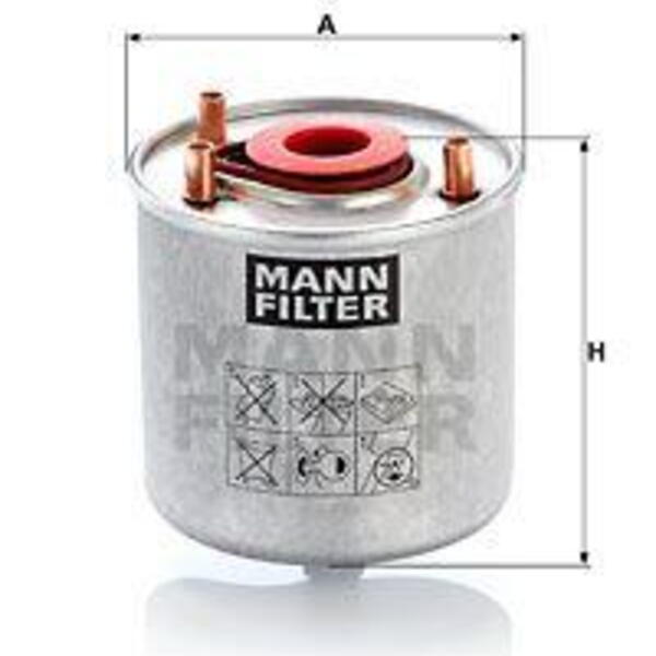 Palivový filtr MANN-FILTER WK 9046 z WK 9046 z