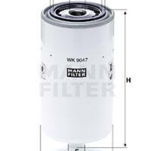 Palivový filtr MANN-FILTER WK 9047