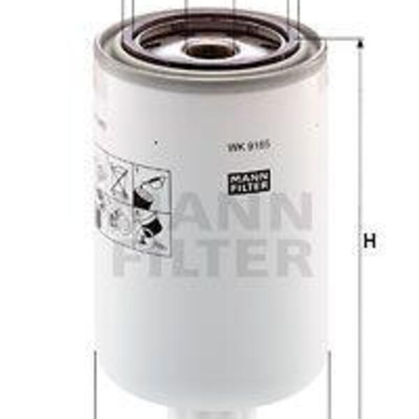 Palivový filtr MANN-FILTER WK 9165 x