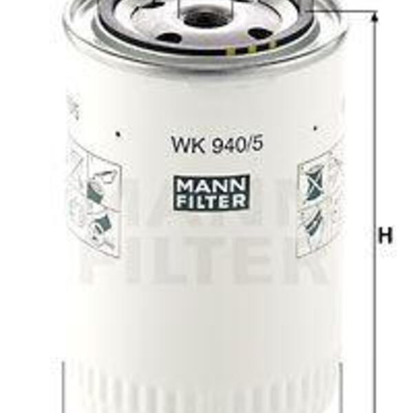 Palivový filtr MANN-FILTER WK 940/5 WK 940/5
