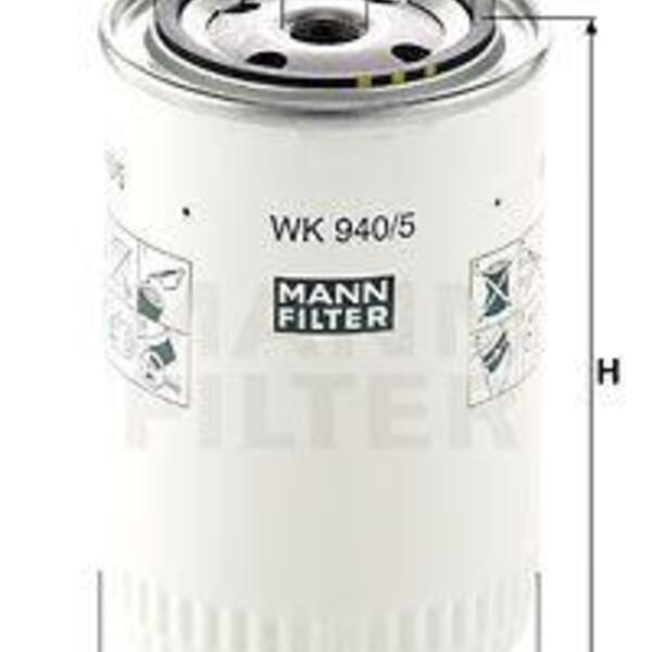 Palivový filtr MANN-FILTER WK 940/5