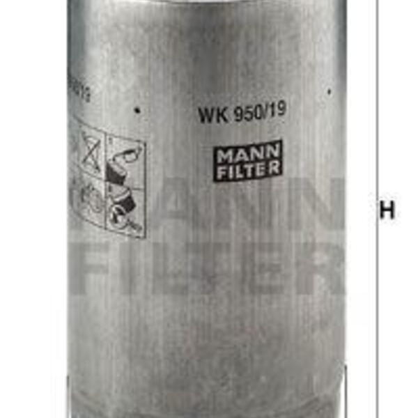 Palivový filtr MANN-FILTER WK 950/19