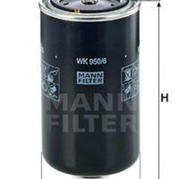 Palivový filtr MANN-FILTER WK 950/6 WK 950/6