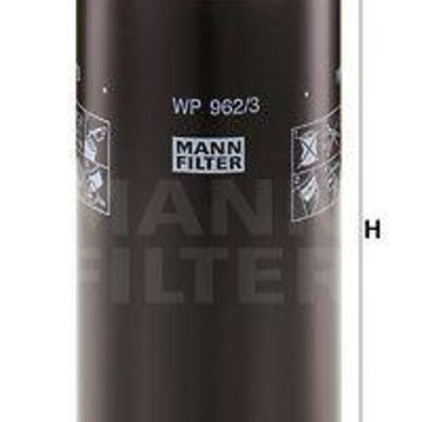 Palivový filtr MANN-FILTER WP 962/3 x WP 962/3 x