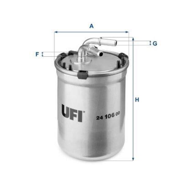 Palivový filtr UFI 24.106.00