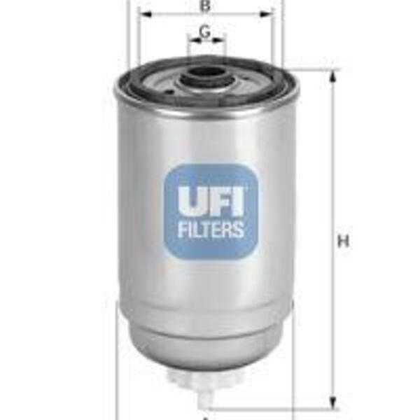 Palivový filtr UFI 24.397.00