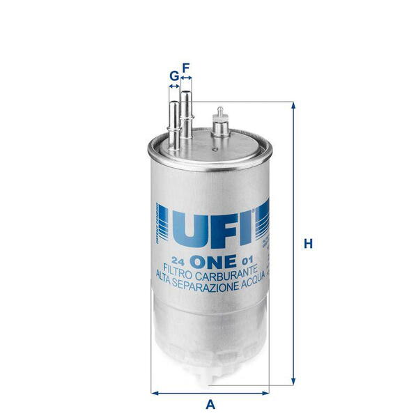 Palivový filtr UFI 24.ONE.01