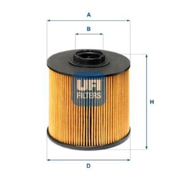Palivový filtr UFI 26.149.00