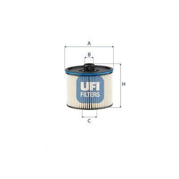 Palivový filtr UFI 26.195.00
