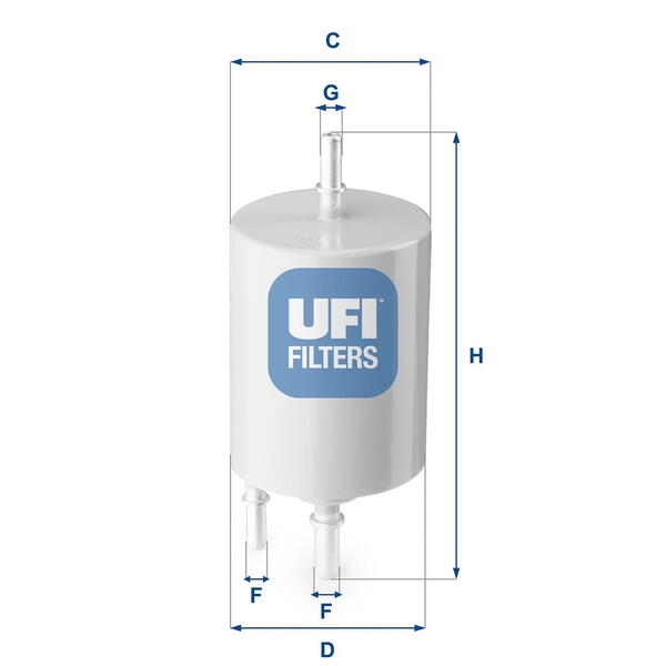 Palivový filtr UFI 31.854.00
