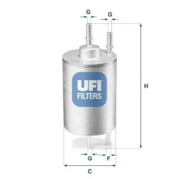 Palivový filtr UFI 31.958.00