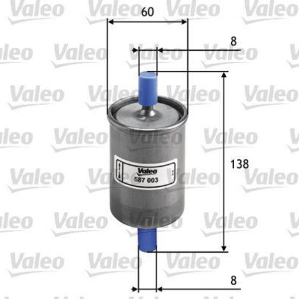 Palivový filtr VALEO 587003