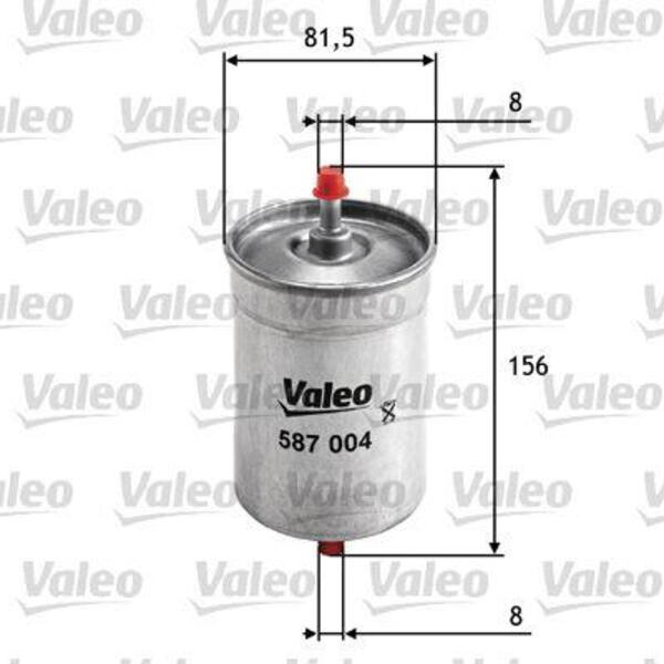 Palivový filtr VALEO 587004