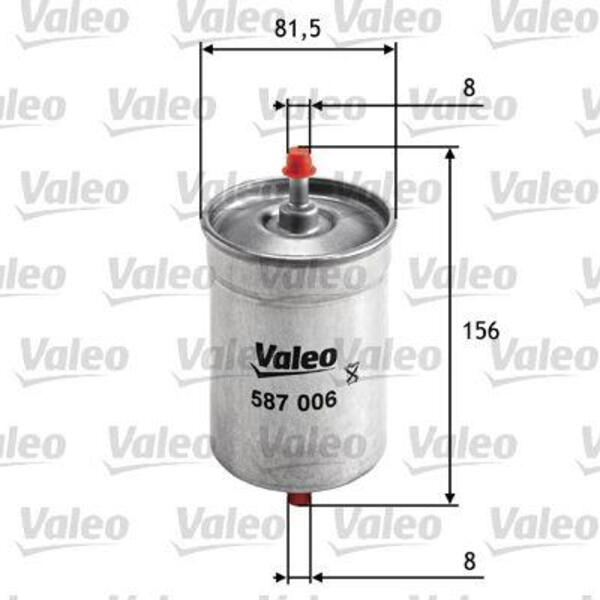 Palivový filtr VALEO 587006