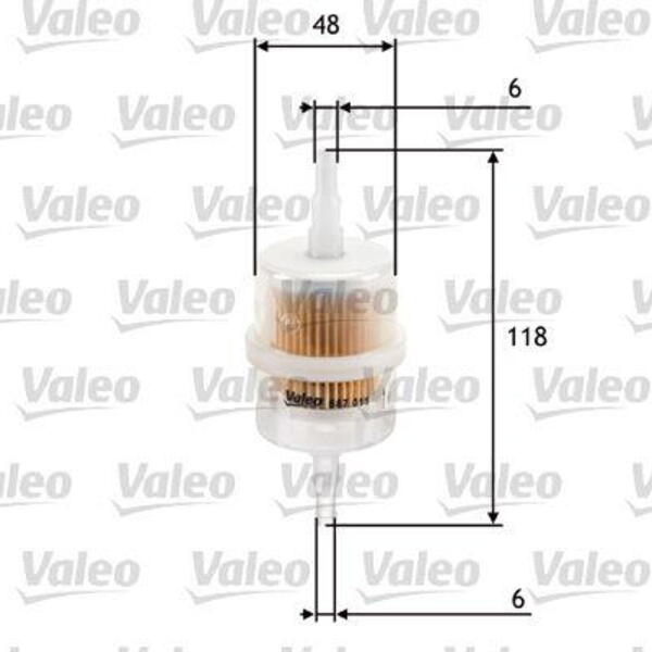 Palivový filtr VALEO 587011