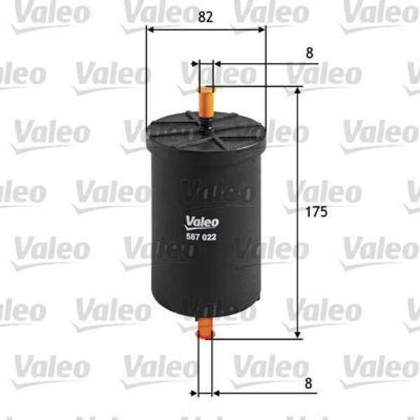 Palivový filtr VALEO 587022