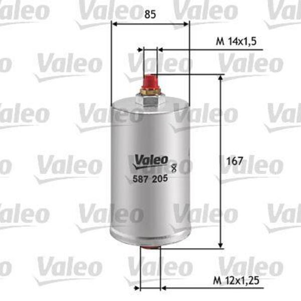 Palivový filtr VALEO 587205