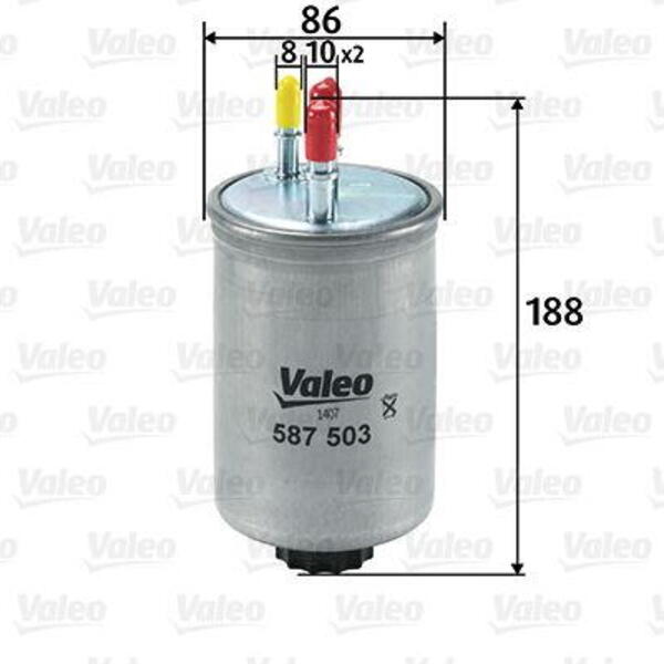 Palivový filtr VALEO 587503