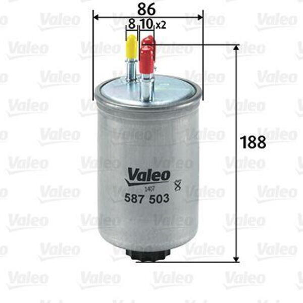 Palivový filtr VALEO 587503