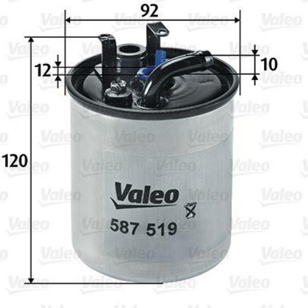 Palivový filtr VALEO 587519