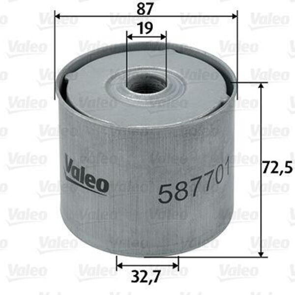 Palivový filtr VALEO 587701