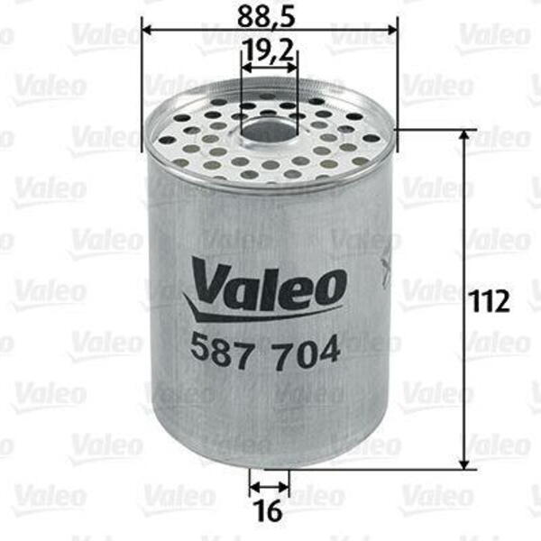 Palivový filtr VALEO 587704