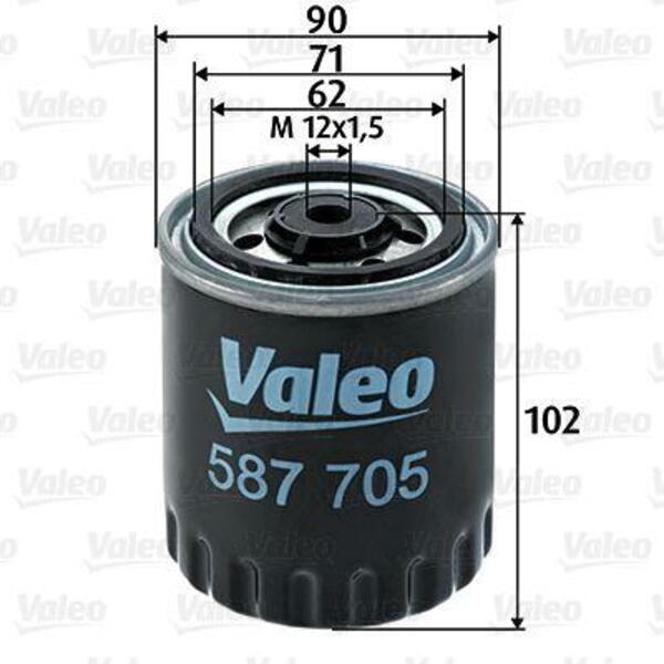 Palivový filtr VALEO 587705