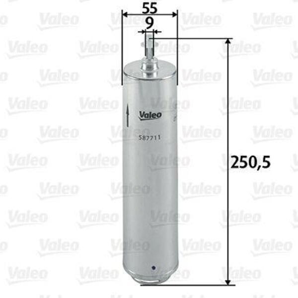 Palivový filtr VALEO 587711