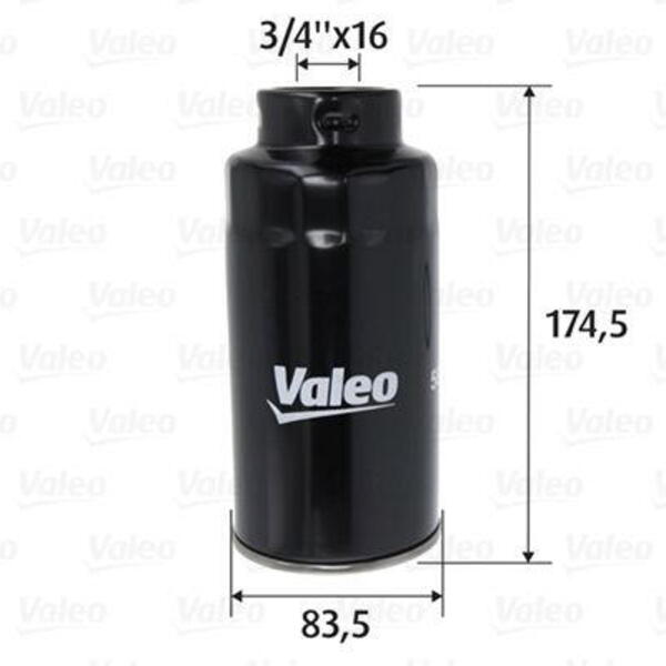 Palivový filtr VALEO 587757