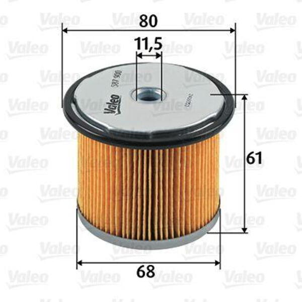 Palivový filtr VALEO 587900