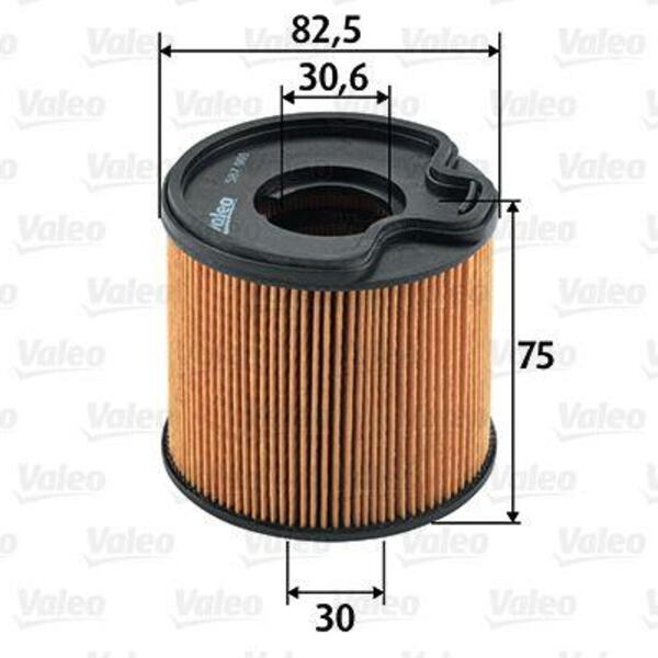 Palivový filtr VALEO 587901