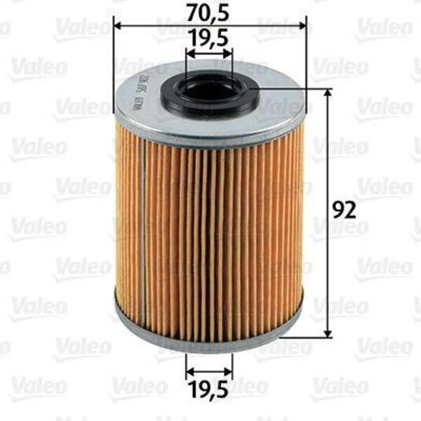 Palivový filtr VALEO 587902