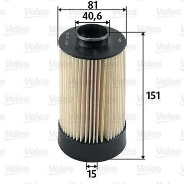 Palivový filtr VALEO 587935