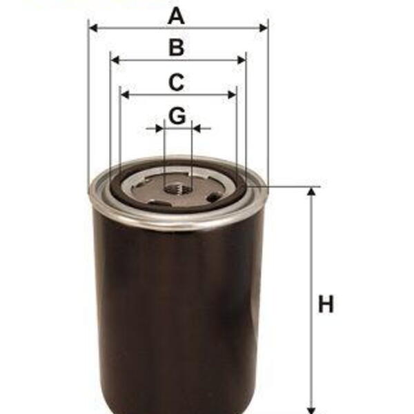 Palivový filtr WIX FILTERS 95034E